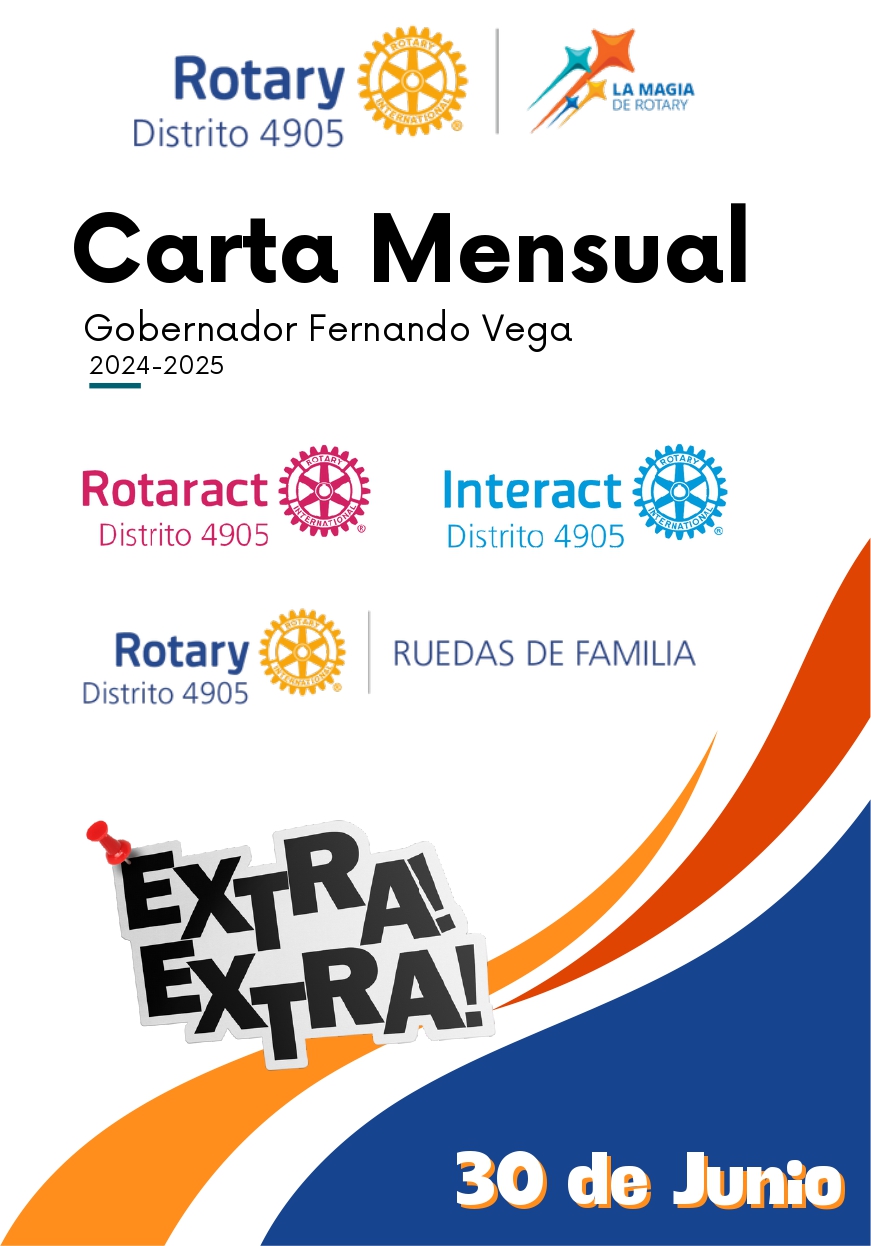 Accedé a la Carta Mensual